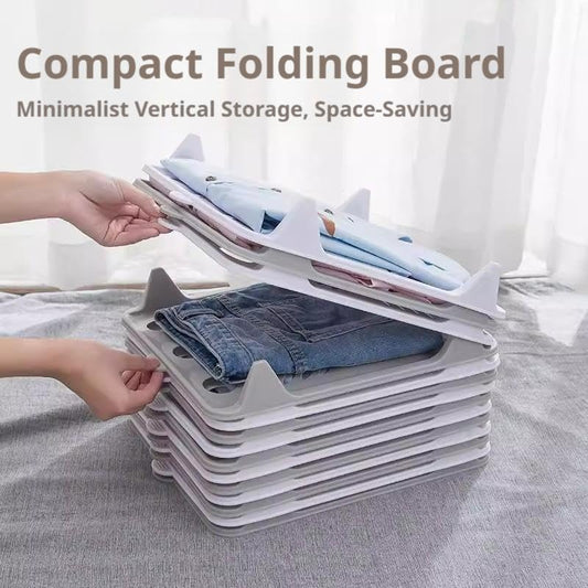 T-Shirt Organizer Board Set – Stackable Foldable Shirt Stacker (4PCS)