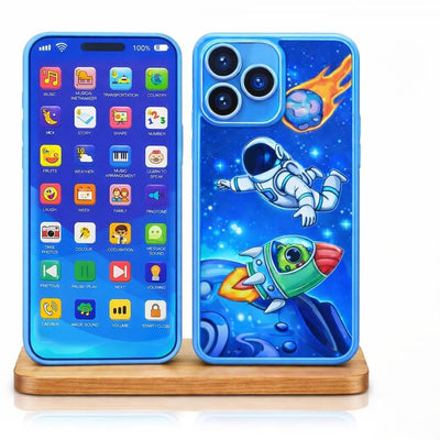 Rechargeable Kids Learning Toy Phone | Educational Talking Mobile with Music, Games & Interactive Learning Modes | Smart Toy for Boys & Girls