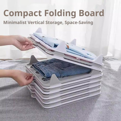T-Shirt Organizer Board Set – Stackable Foldable Shirt Stacker (4PCS)