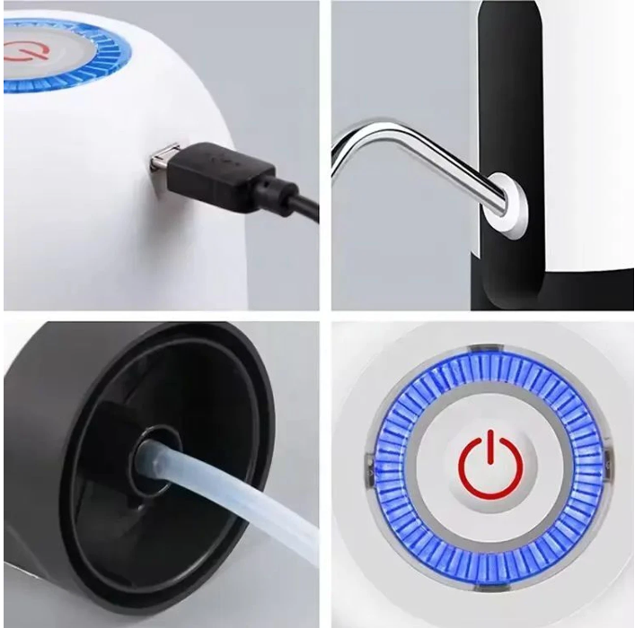 Electric Automatic Water Dispenser – Portable USB Rechargeable Universal Water Bottle Pump