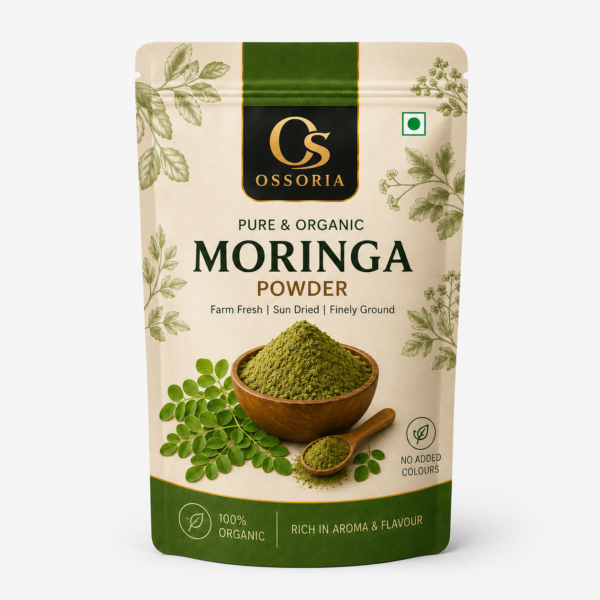 Ossoria Organic Moringa Powder Health Supplement