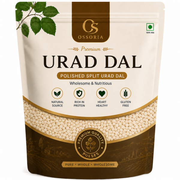 Organic Premium Urad Dal | Polished Split Urad Dal | Protein Rich Dal for Indian Cooking